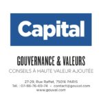 Entretien présentant les activités de Gouvernance et Valeurs dans le numéro d’octobre de Capital